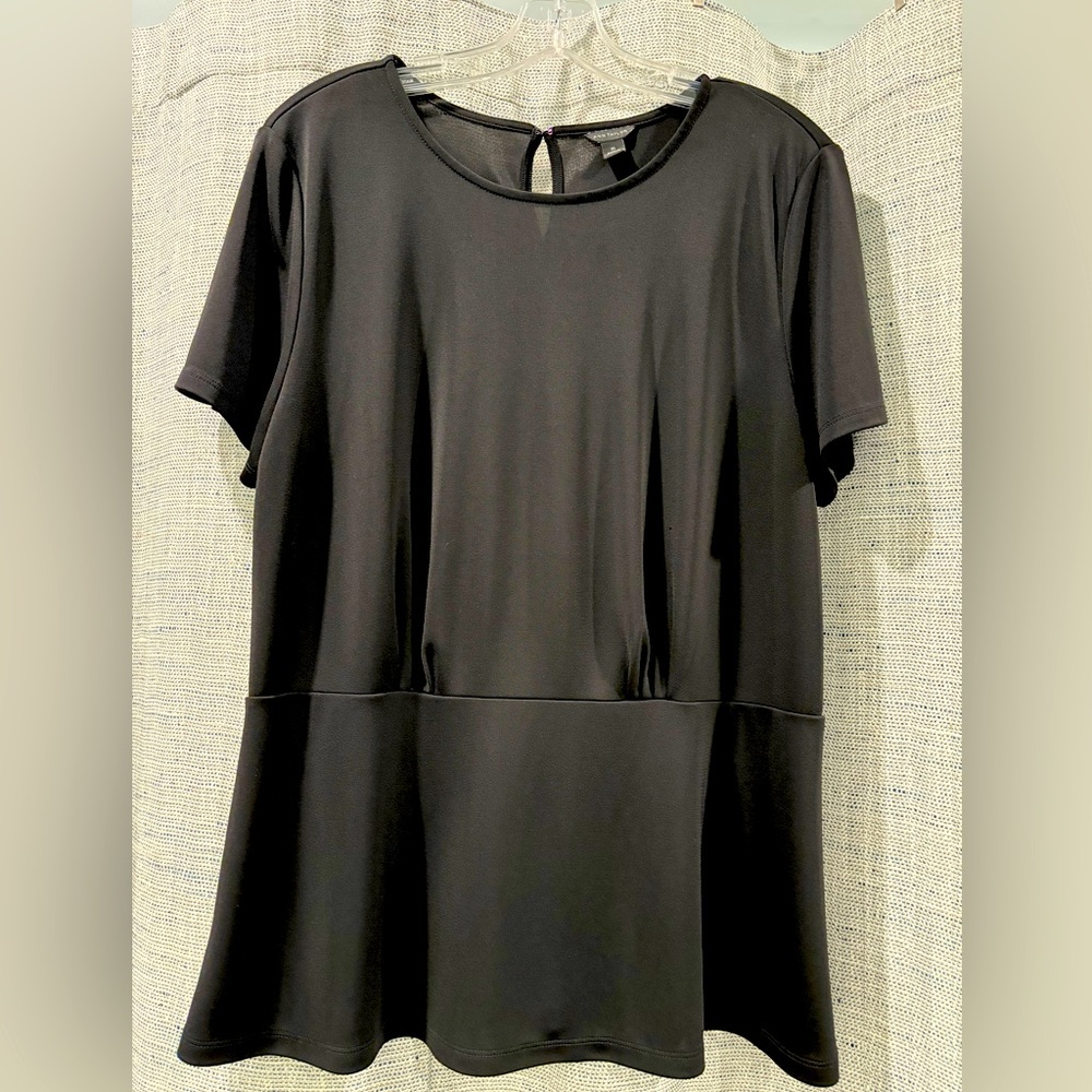Ann Taylor XL short sleeve blouse